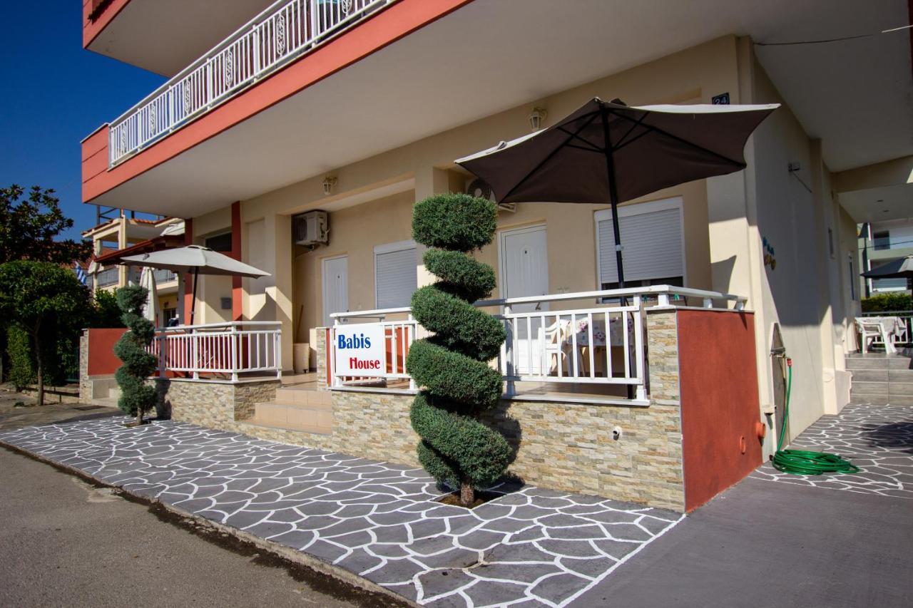 Ferienwohnung Babis House Vrasná Exterior foto