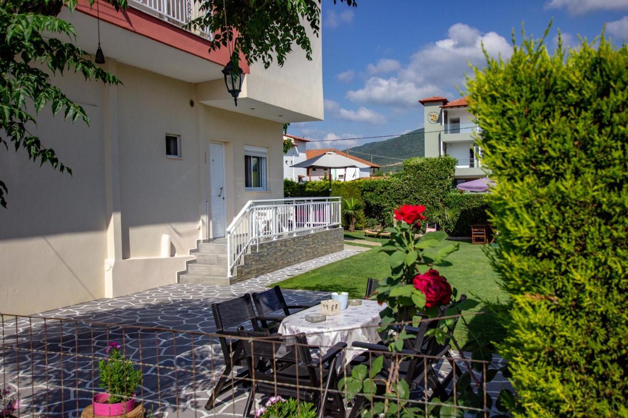 Ferienwohnung Babis House Vrasná Exterior foto