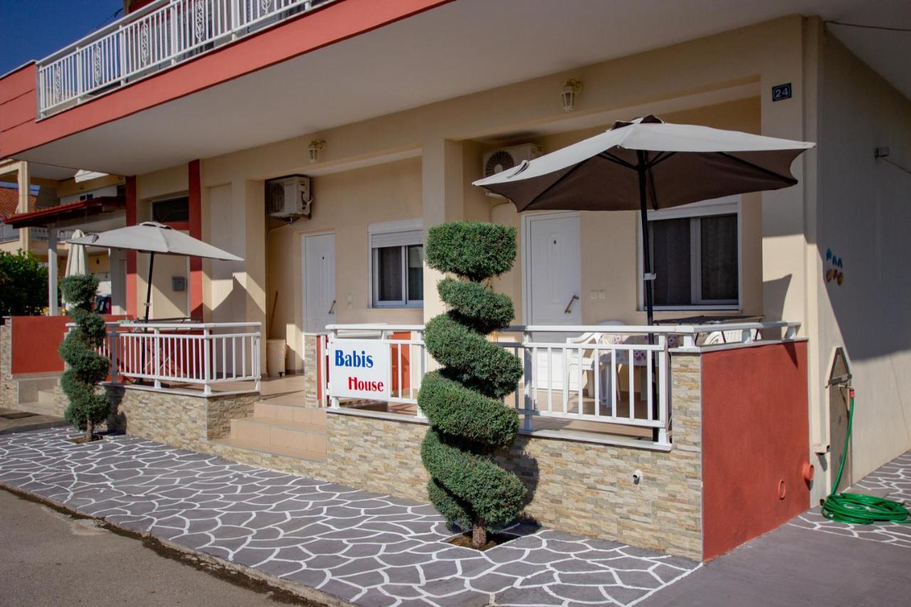 Ferienwohnung Babis House Vrasná Exterior foto